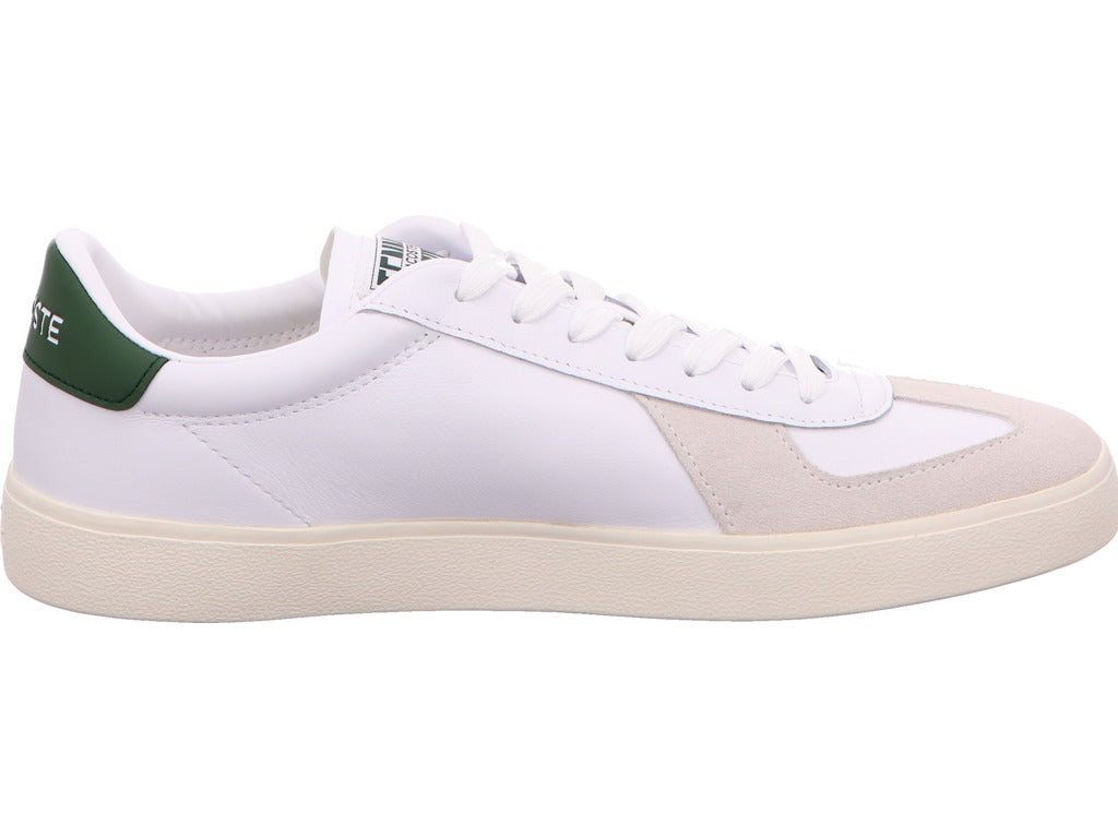 Lacoste Herren Sneaker Basehot in weiß-bunt-kombiniert