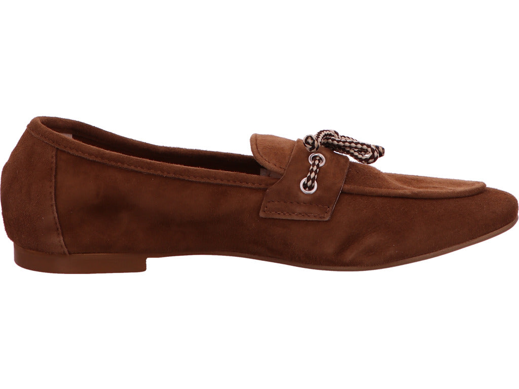 Gianluca Pisati Damen Slipper Zelda in dunkelbraun