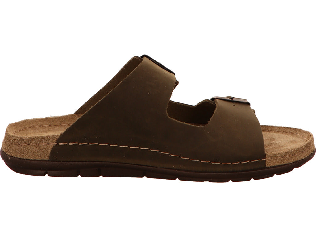 Rohde Foggia-H-muilezel voor heren in het olijfgroen