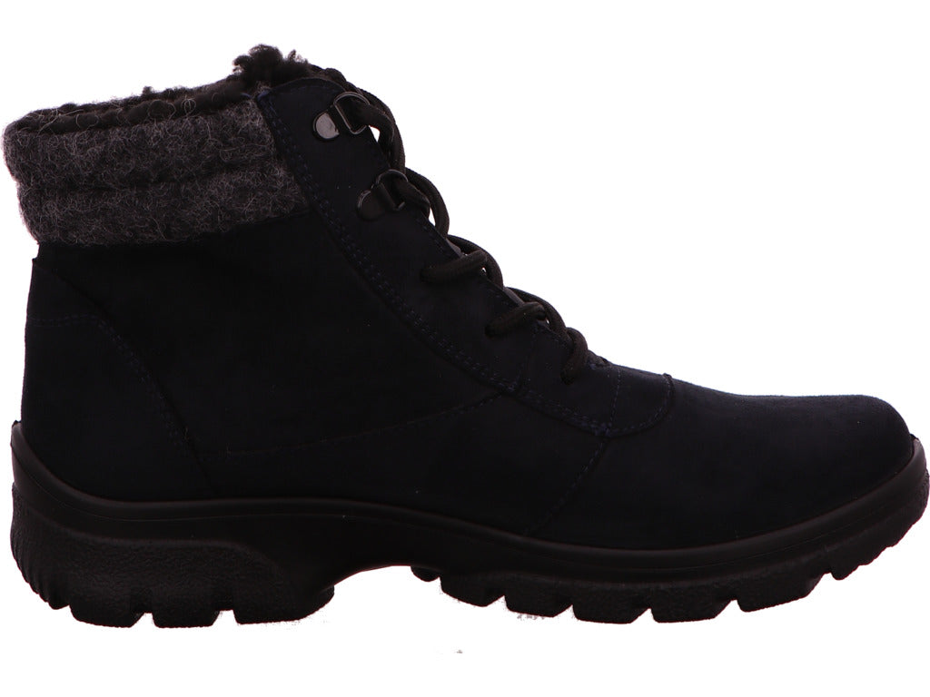 Ara Damen Stiefel Saas-Fee St. in blau-bunt-kombiniert
