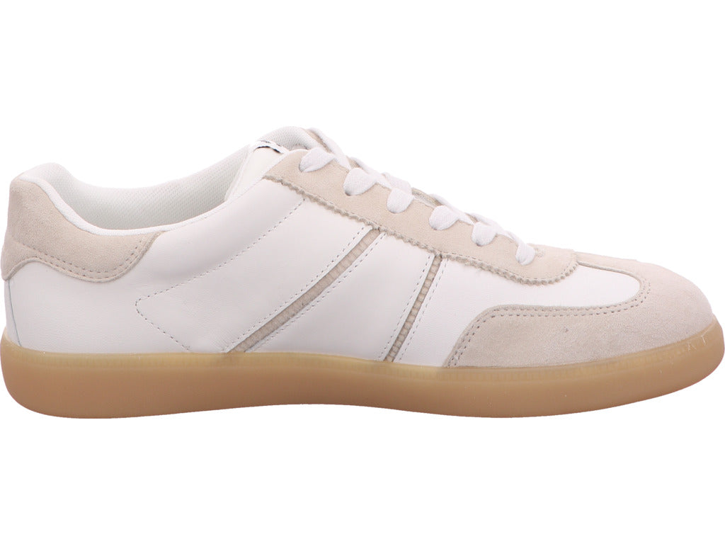 Tamaris Damen Sneaker in weiß-bunt-kombiniert