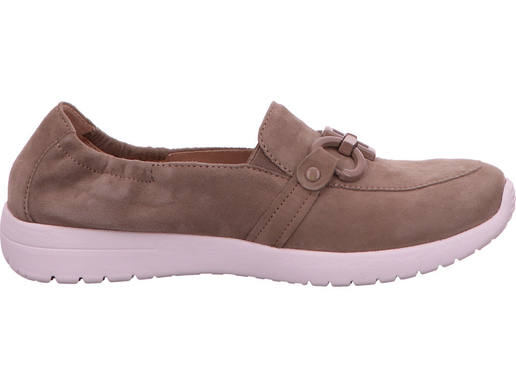Caprice Damen Slipper in dunkelbeige