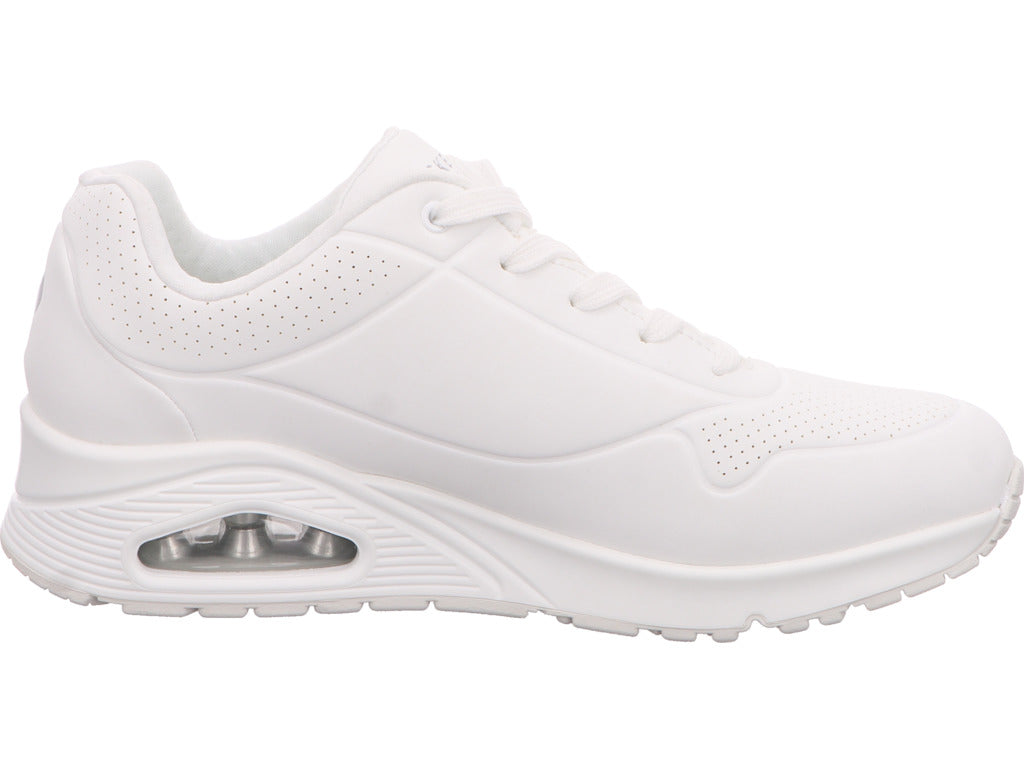 Skechers Damen Sneaker Uno-Stand On Air in weiß
