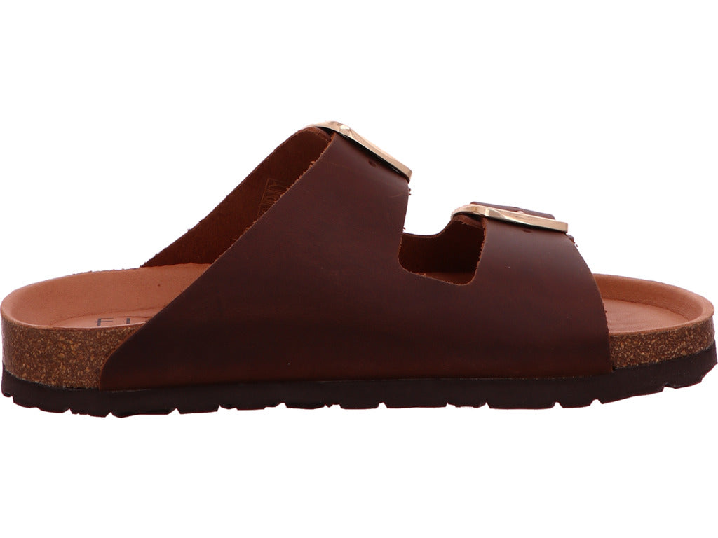 Fjor Damen Pantolette in braun