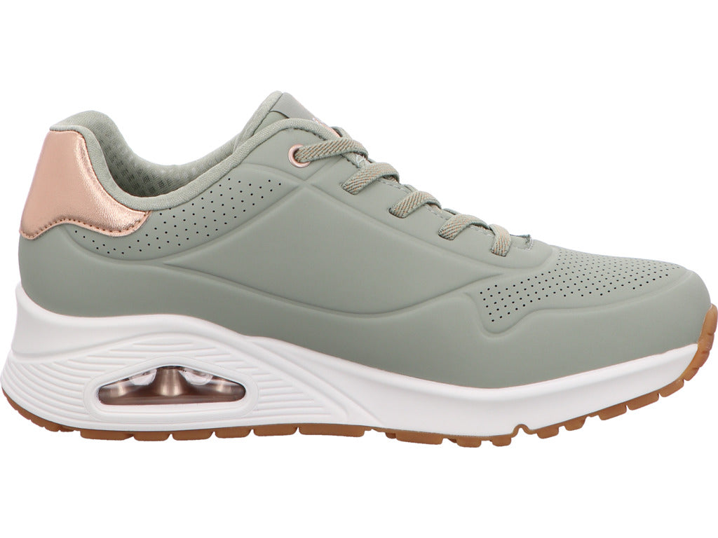 Skechers damessneakers Uno - Shimmer Away in groen
