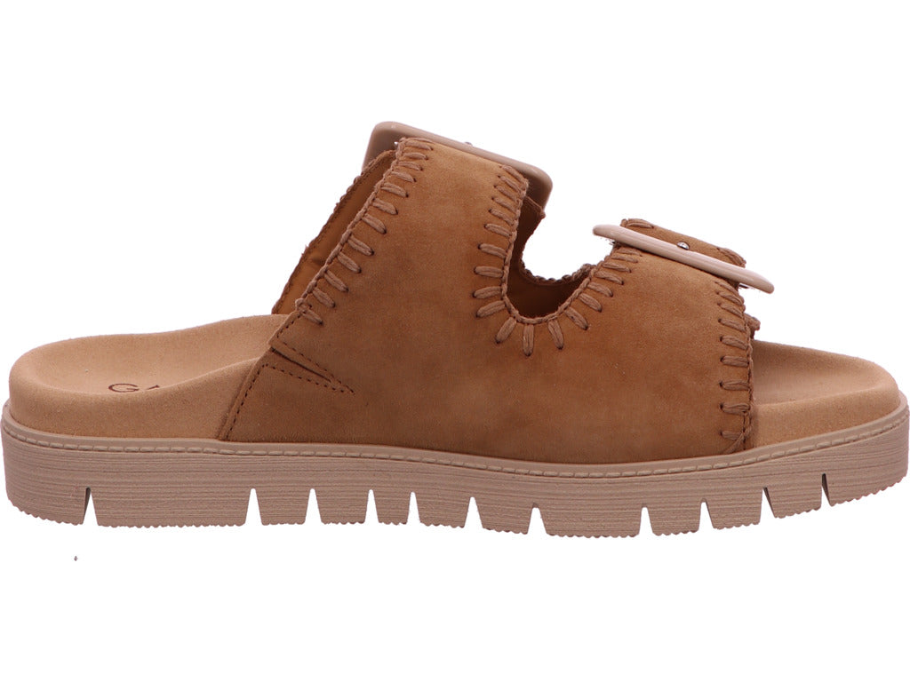 Gabor Damen Pantolette in hellbraun