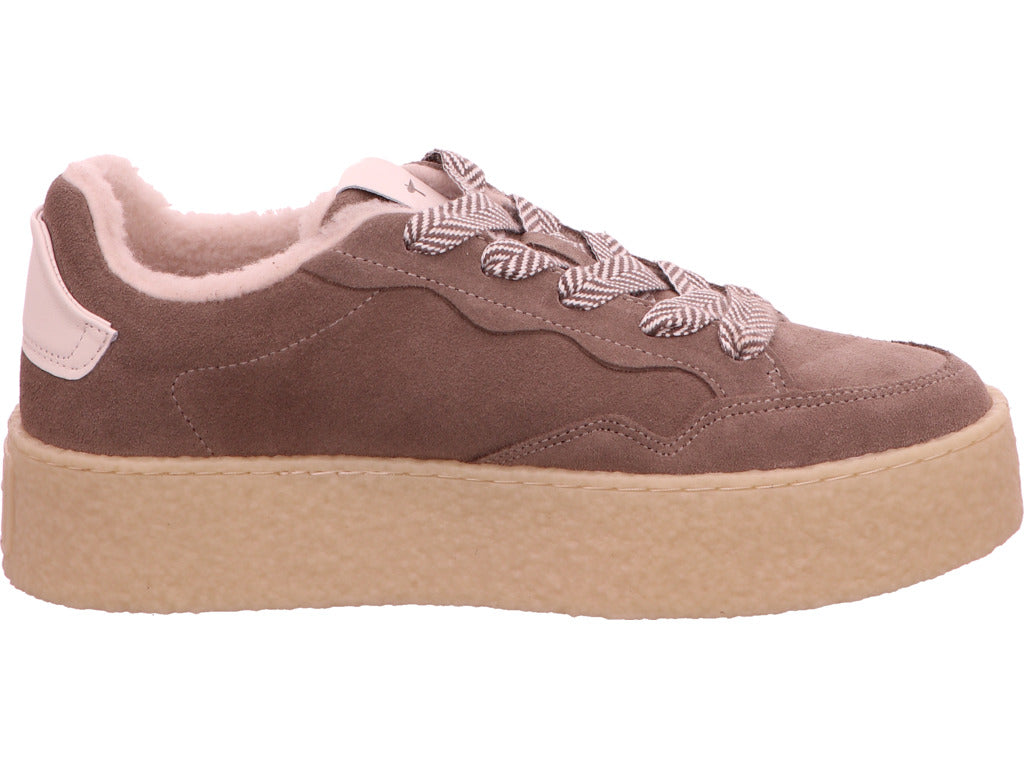 Tamaris Damen Sneaker in taupe