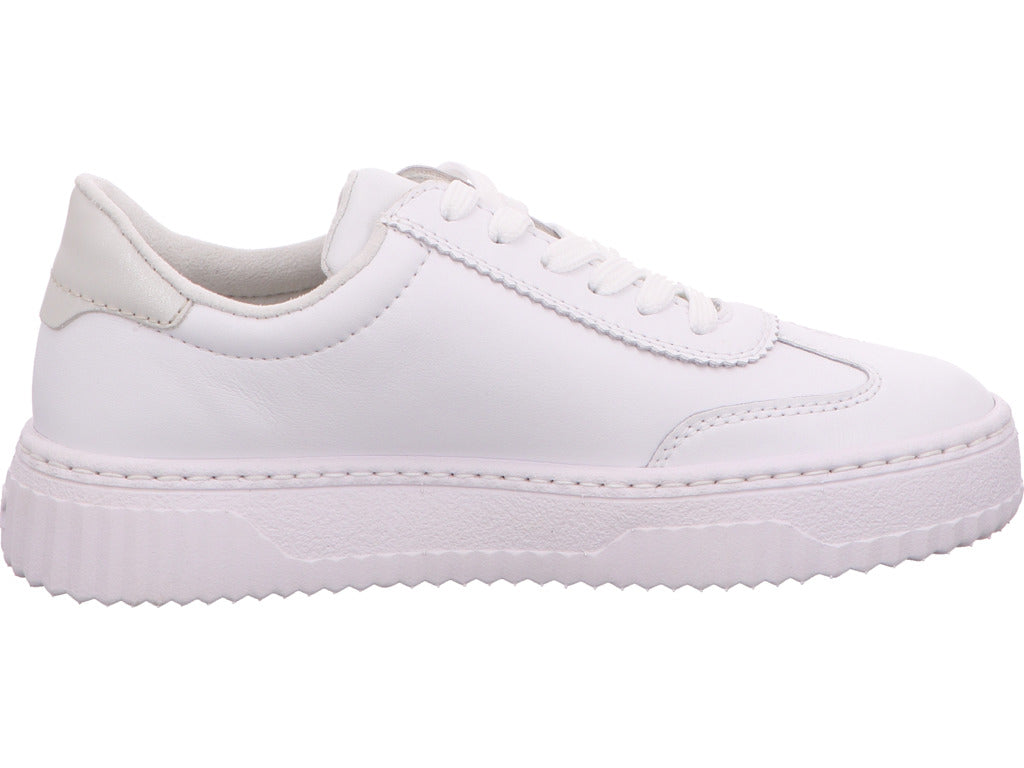 Rieker Damen Sneaker in weiß-bunt-kombiniert