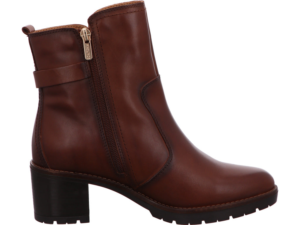 Pikolinos Damen Stiefel Llanes W7H in hellbraun
