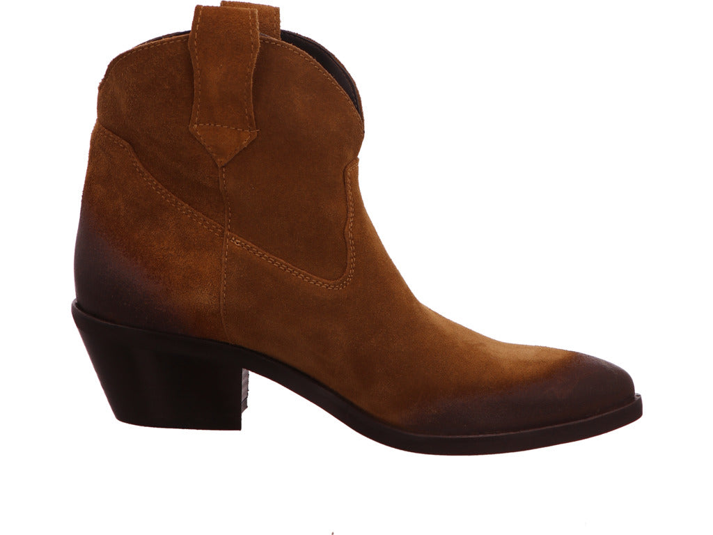 Lazamani dameslaarzen in lichtbruin