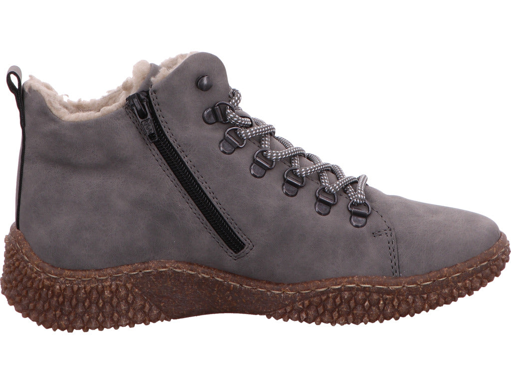 Rieker Damen Stiefel in hellgrau