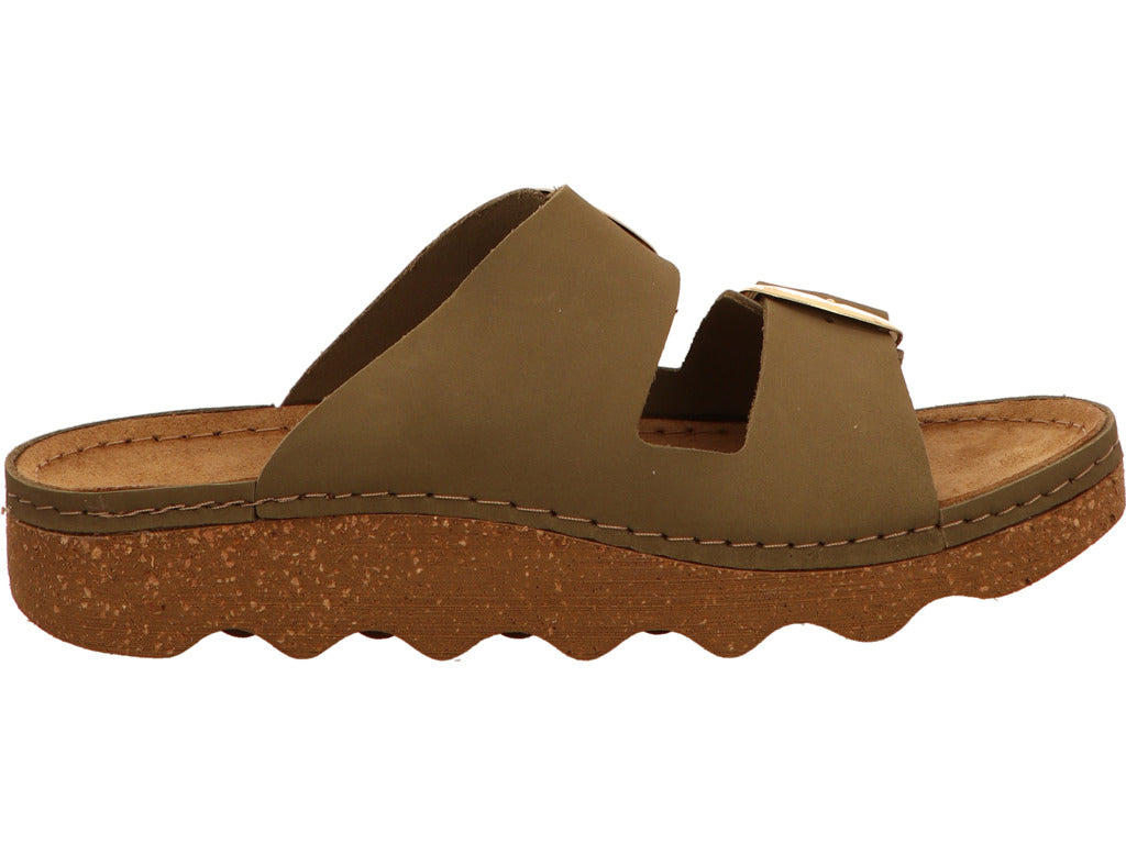 Rohde Damen Pantolette Foggia-D in grün