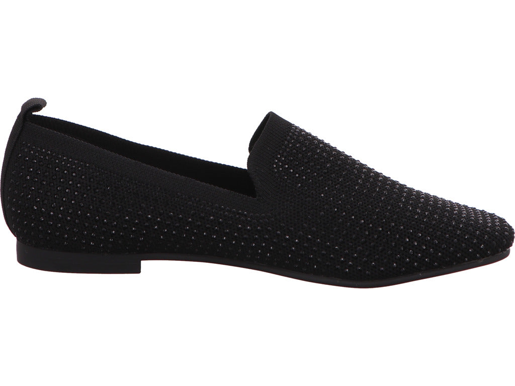 La Strada Damen Slipper in schwarz