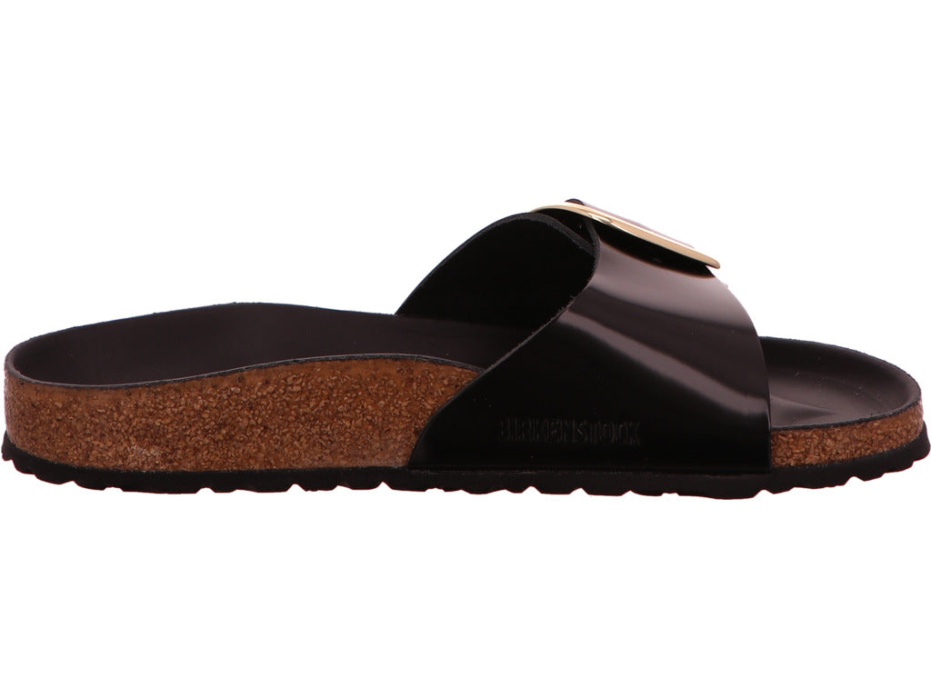 Birkenstock Damen Pantolette Madrid Big Buckle in schwarz
