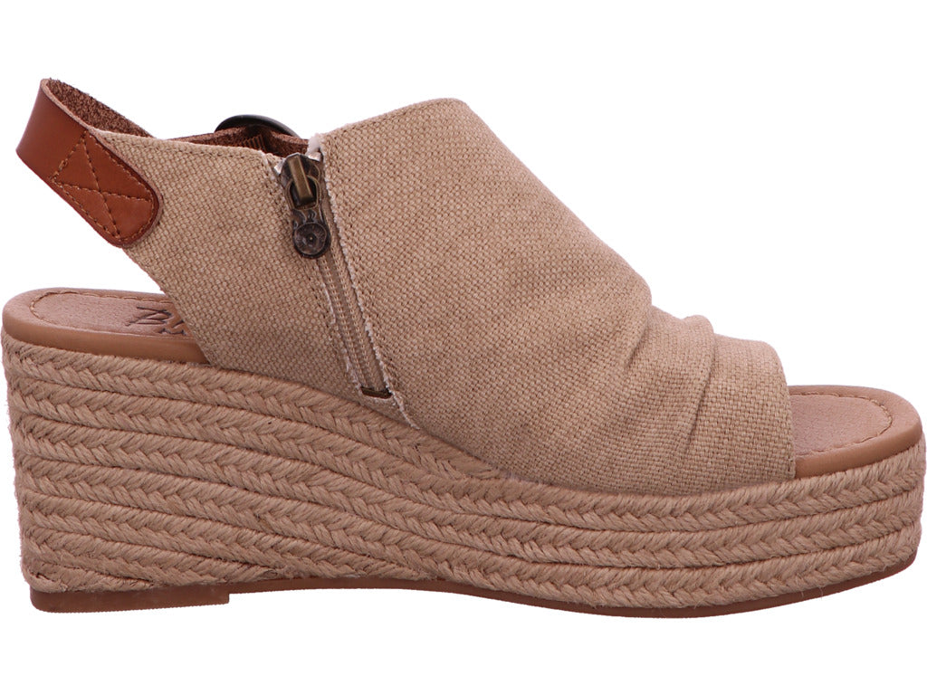 Blowfish Damen Sandalette Amira in beige-bunt-kombiniert