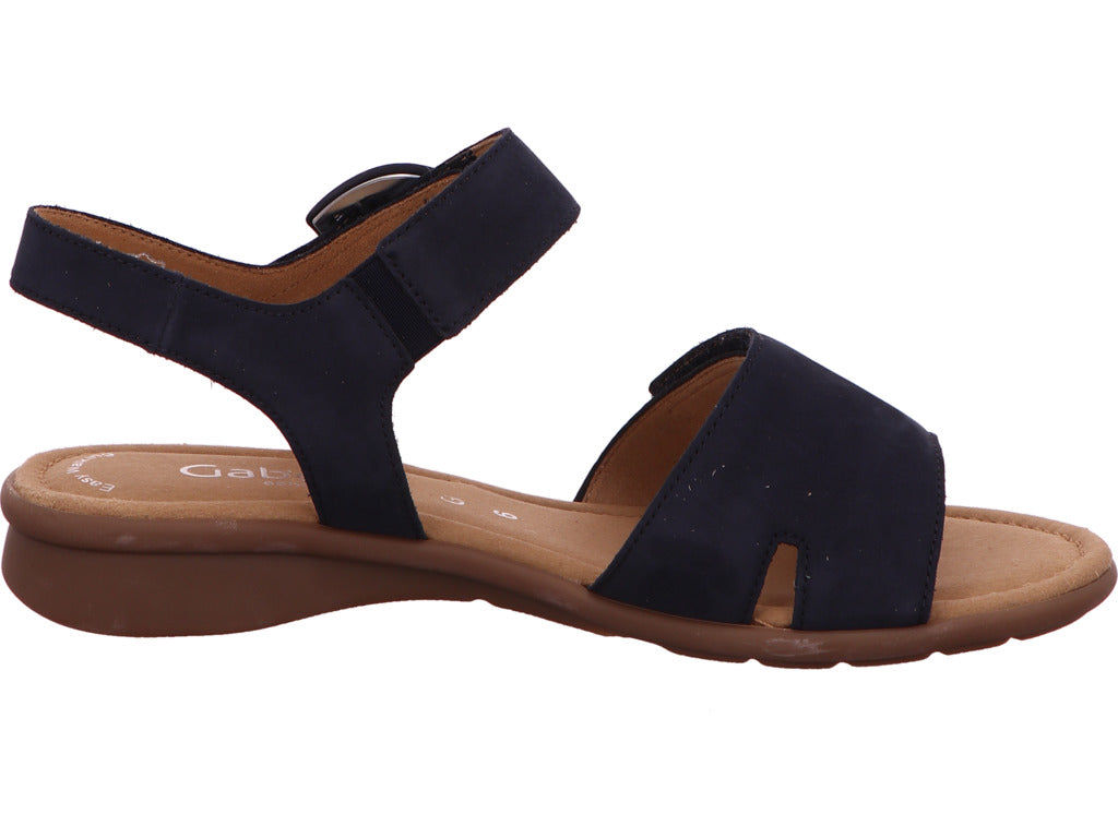 Gabor Comfort Damen Sandalette in dunkelblau