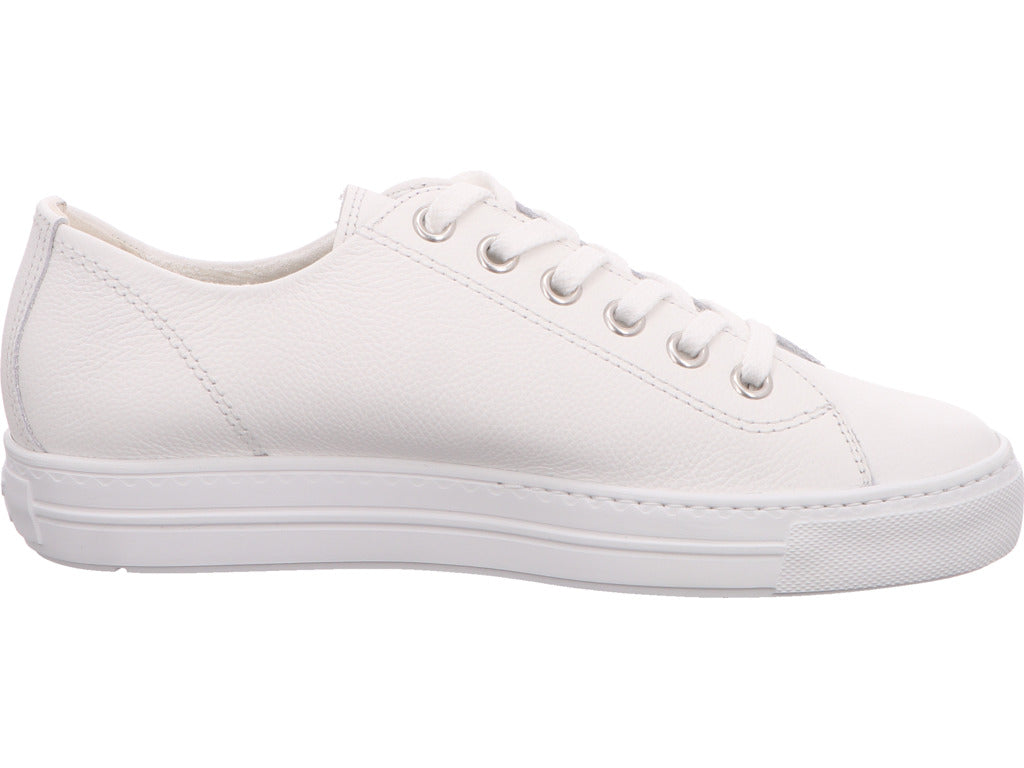 Paul Green Damen Sneaker in weiß-bunt-kombiniert
