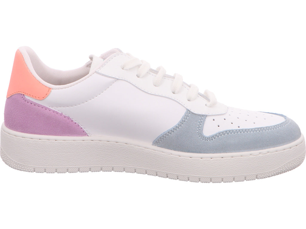 Victoria Damen Sneaker in weiß-bunt-kombiniert