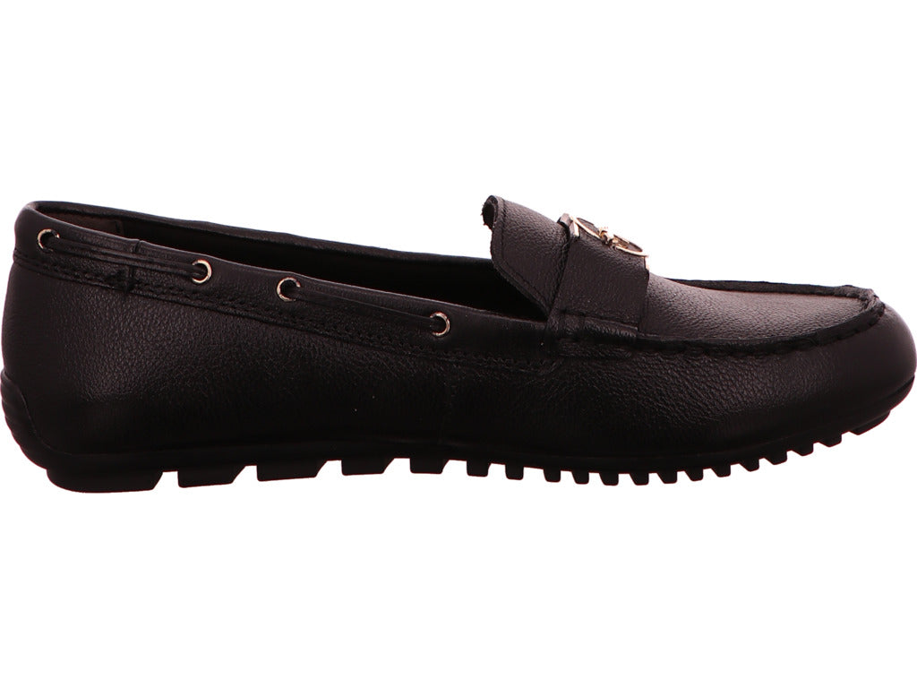 Tamaris Damen Slipper in schwarz