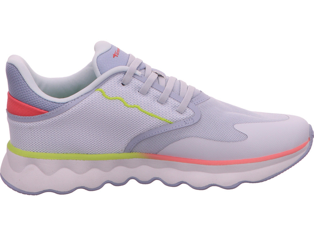 Tamaris Damen Sneaker in blau-bunt-kombiniert