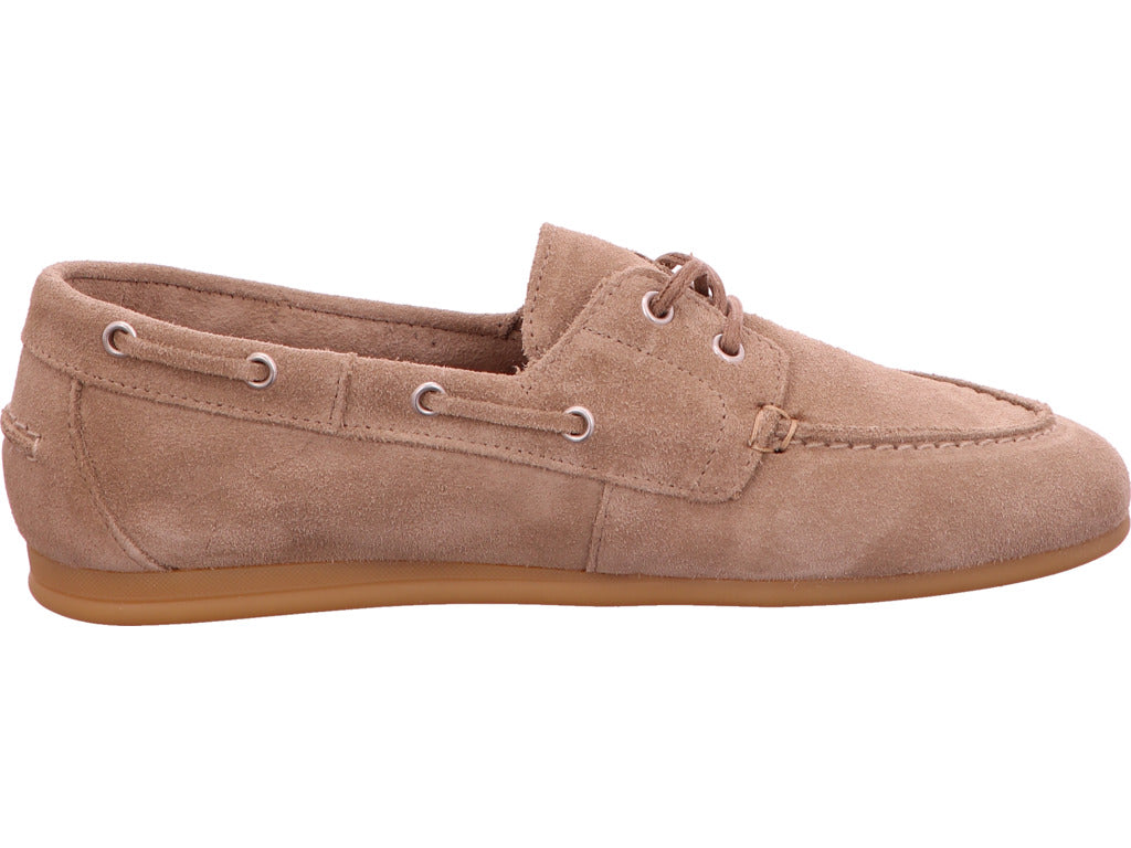 Tamaris Damen Schnürschuh in taupe
