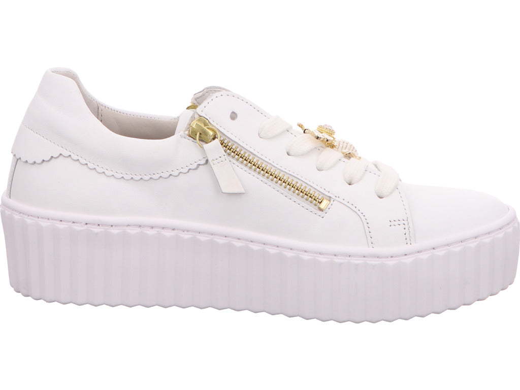 Gabor Damen Sneaker in weiß-bunt-kombiniert