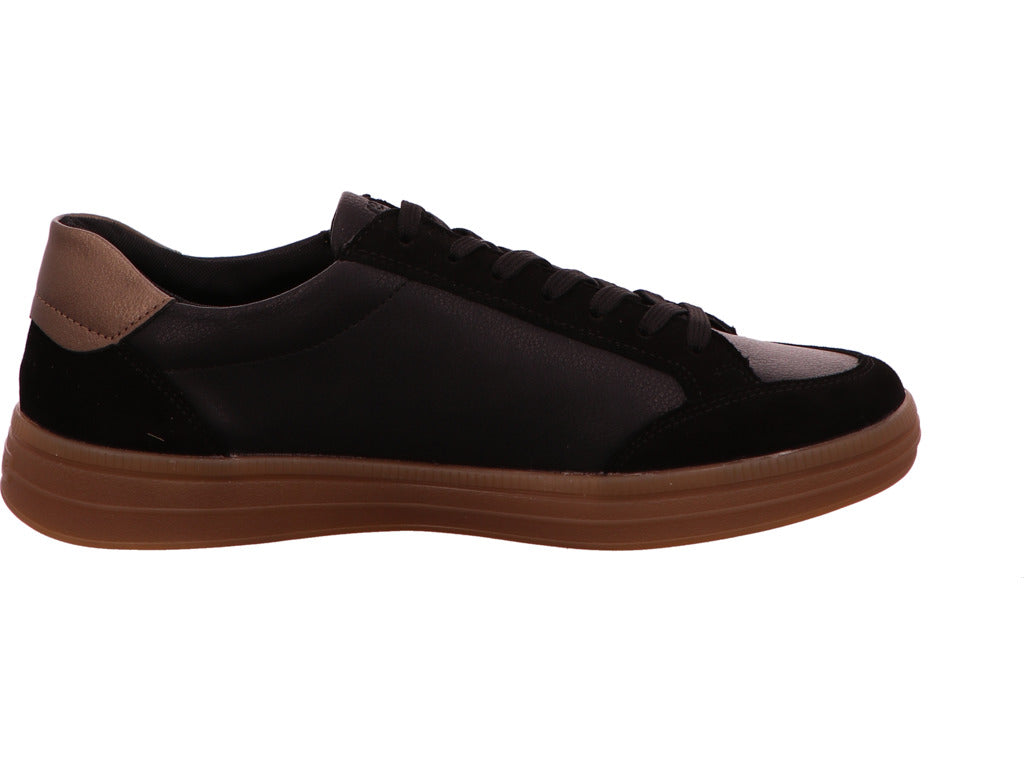 Remonte Damen Sneaker in schwarz-bunt-kombiniert