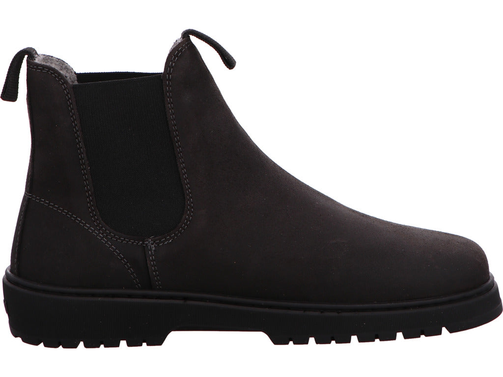 Koel Barfußschuhe Damen Stiefel in dunkelgrau