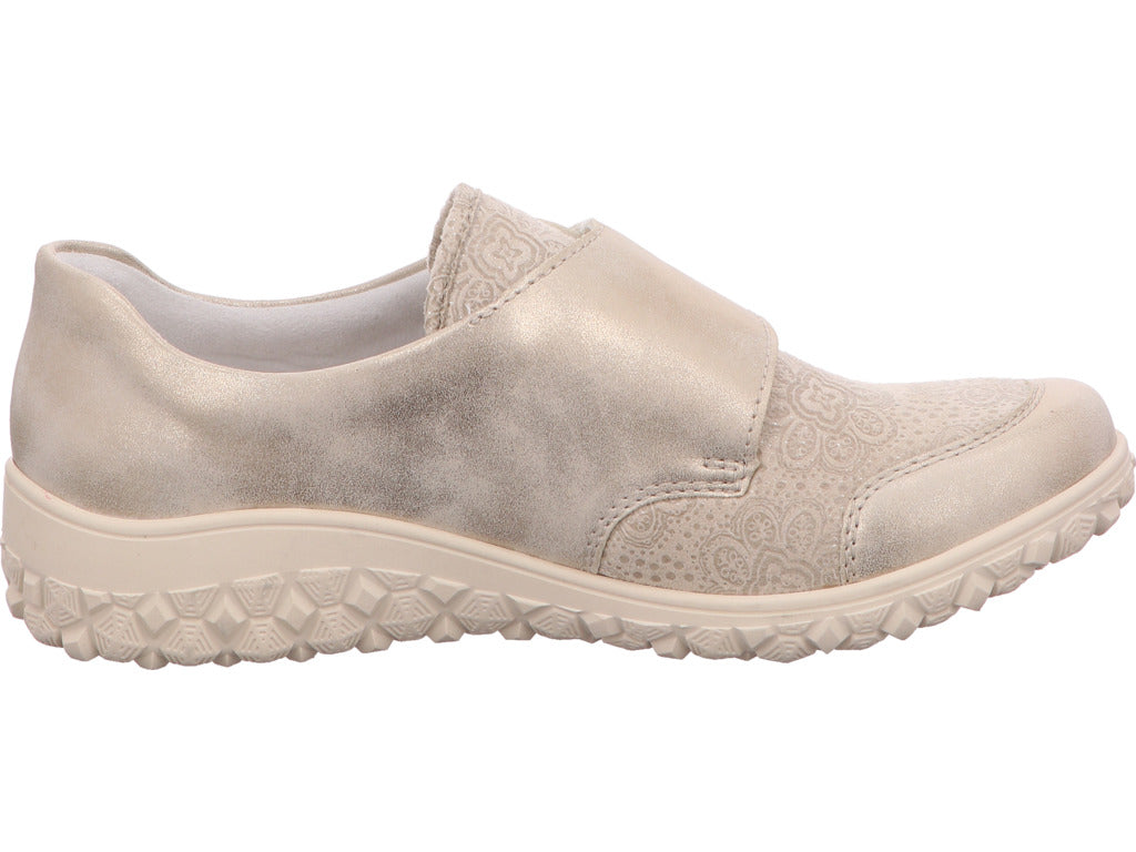 Rieker Damen Slipper in grün-kombiniert