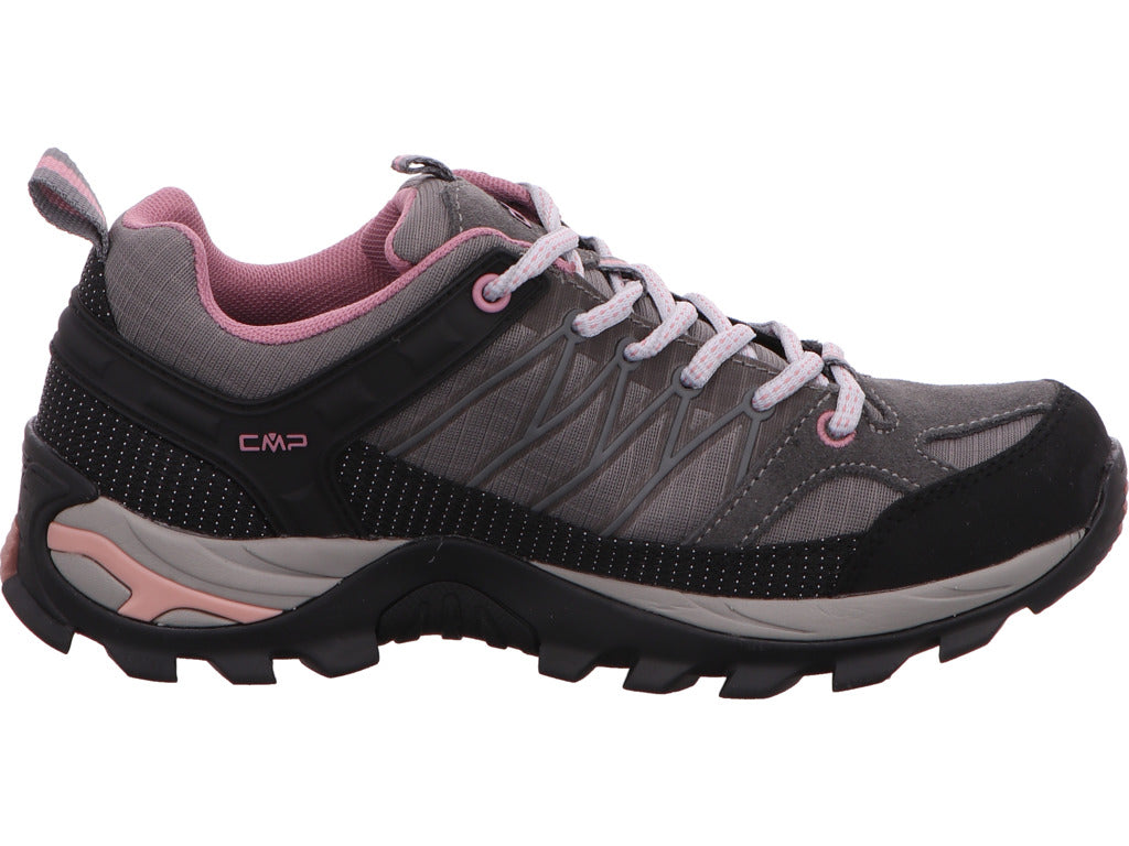 CMP Damen Wanderschuh Rigel Low Wmn Fitgo in grau-bunt-kombiniert