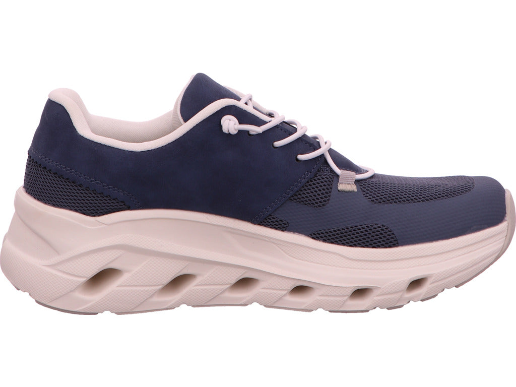 Rieker Damen Sneaker in blau-kombiniert