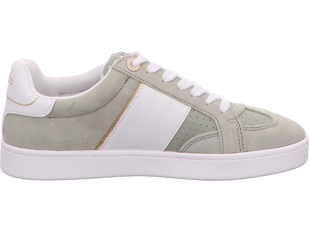 Guess Jrone6 damessneakers in een groen-multicolor combinatie