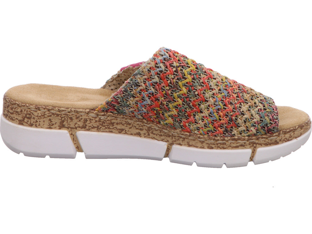 Rieker Damen Pantolette in multicolour
