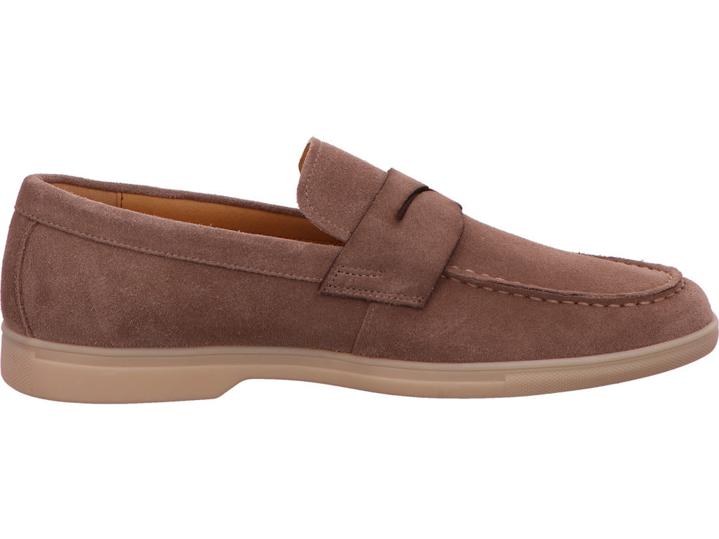 Carl Gross Herren Slipper in dunkelbeige