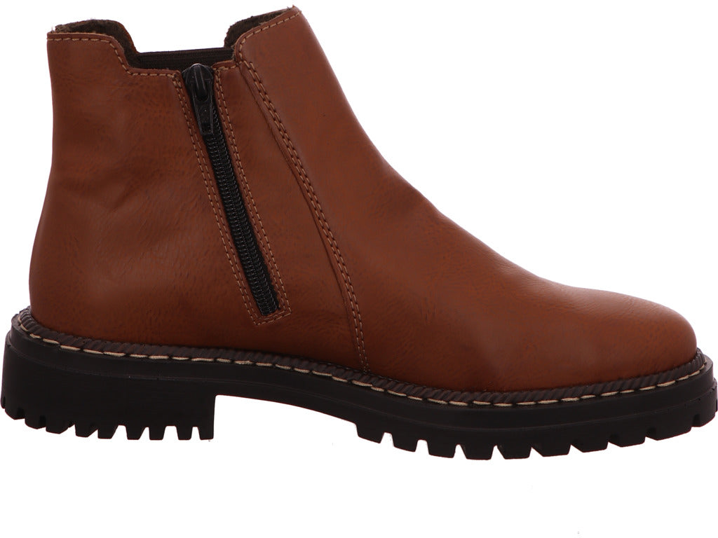 Rieker Damen Stiefel in hellbraun