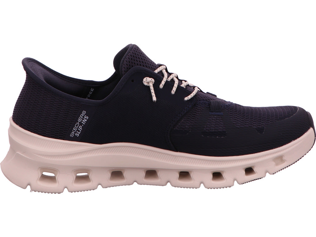 Skechers Delson 3.0 herensneakers in donkerblauw