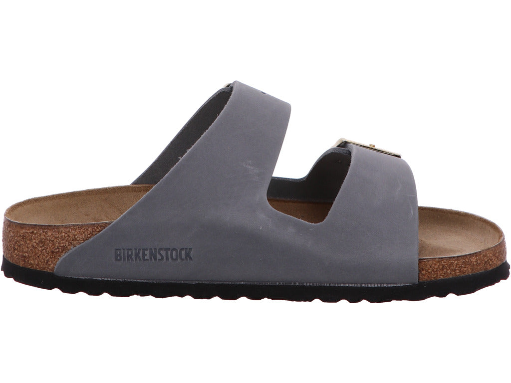 Birkenstock Damen Pantolette Arizona in hellgrau
