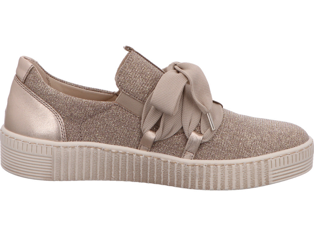 Gabor Damen Sneaker in metallic