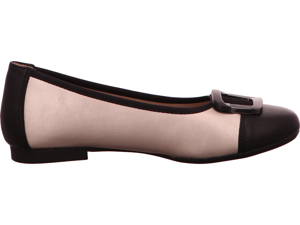 Remonte Damen in schwarz-bunt-kombiniert