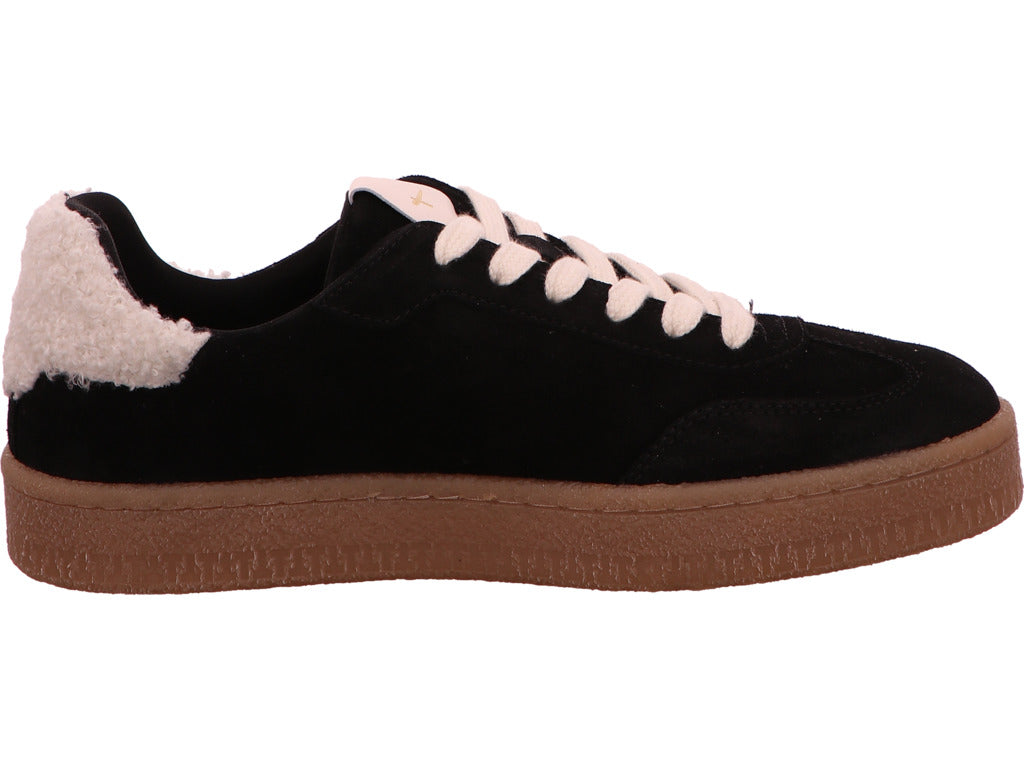 Tamaris Damen Sneaker in schwarz-weiß-kombiniert