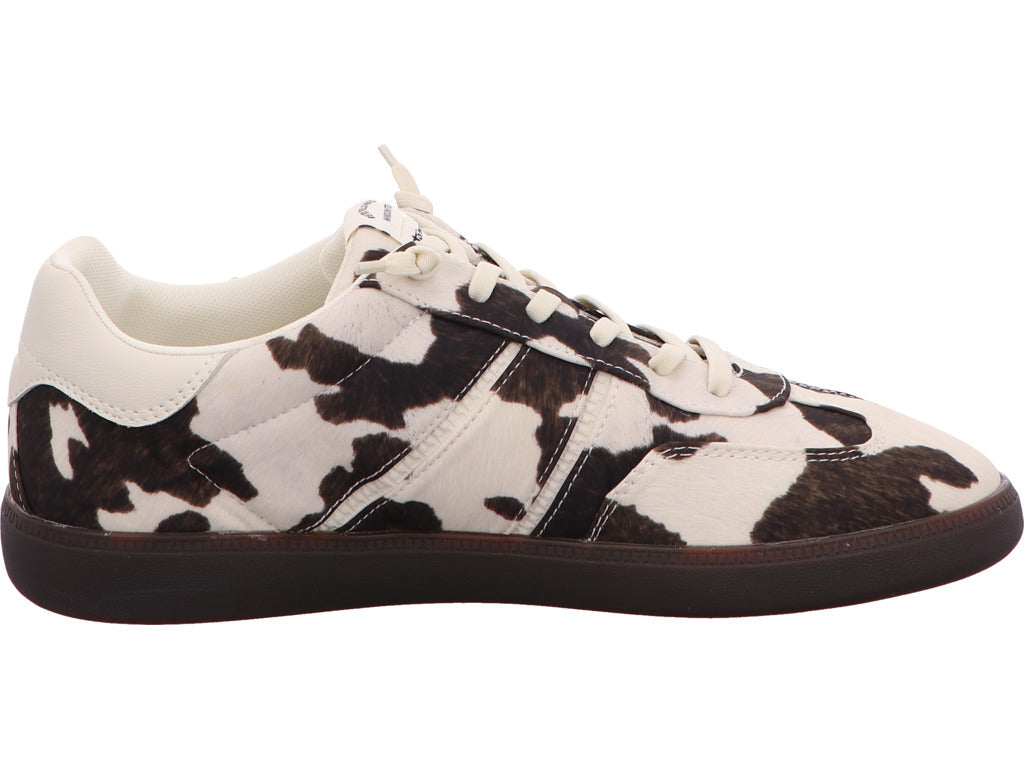 Tamaris Damen Sneaker in weiß-bunt-kombiniert