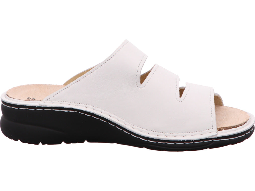 Finn Comfort Damen Pantolette Comporta in weiß