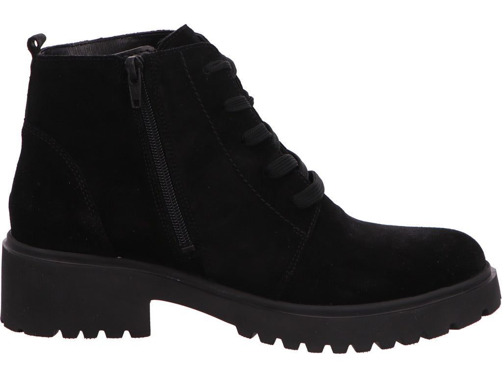 Waldläufer Damen Stiefel H-Luise in schwarz