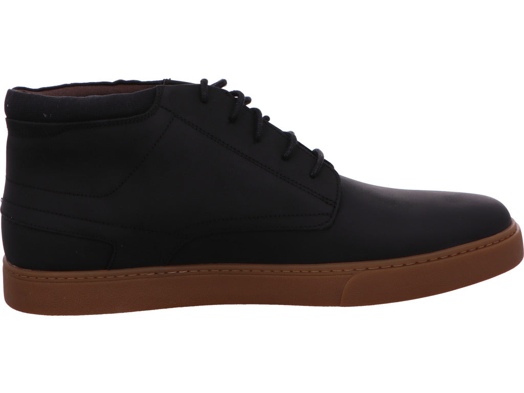 Clarks Herren Stiefel Lydford Mid in schwarz