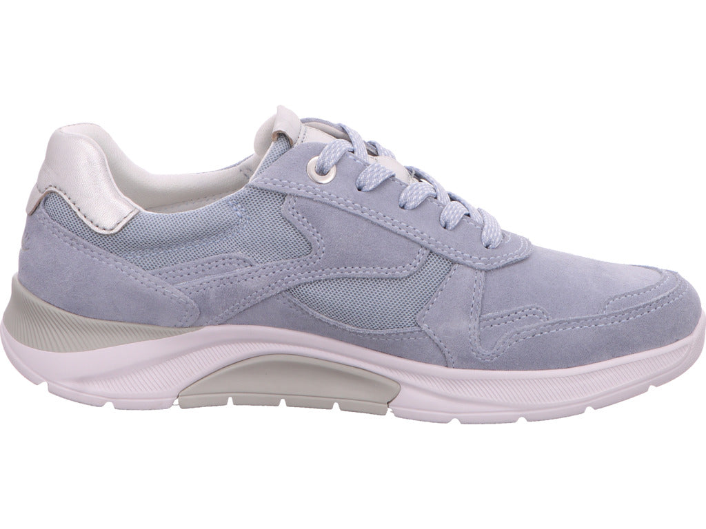 Gabor Comfort Damen Sneaker in grau-kombiniert