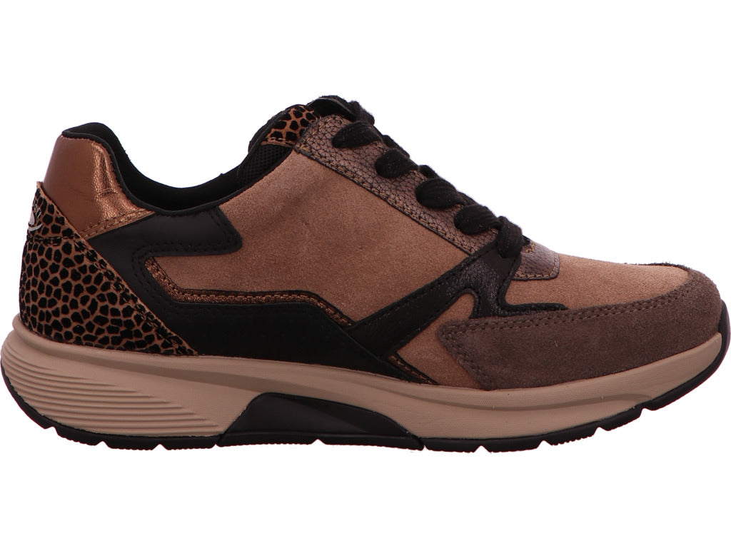 Gabor Damen Sneaker in braun-bunt-kombiniert