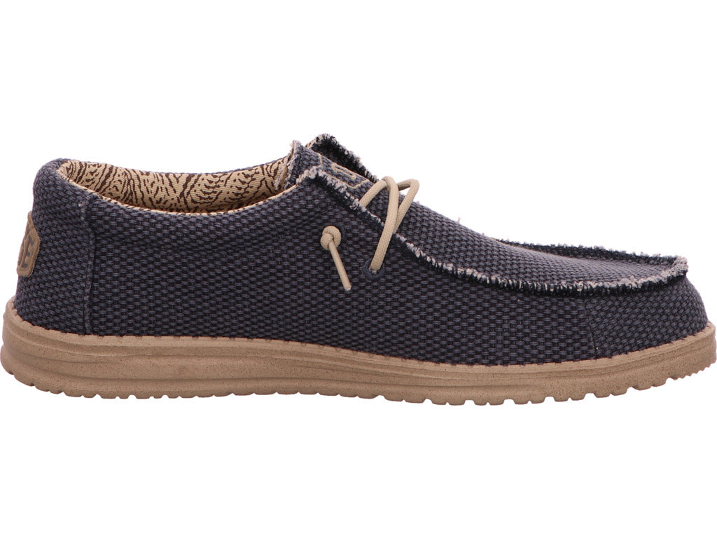 Hey Dude Herren Slipper Wally Braided in dunkelblau