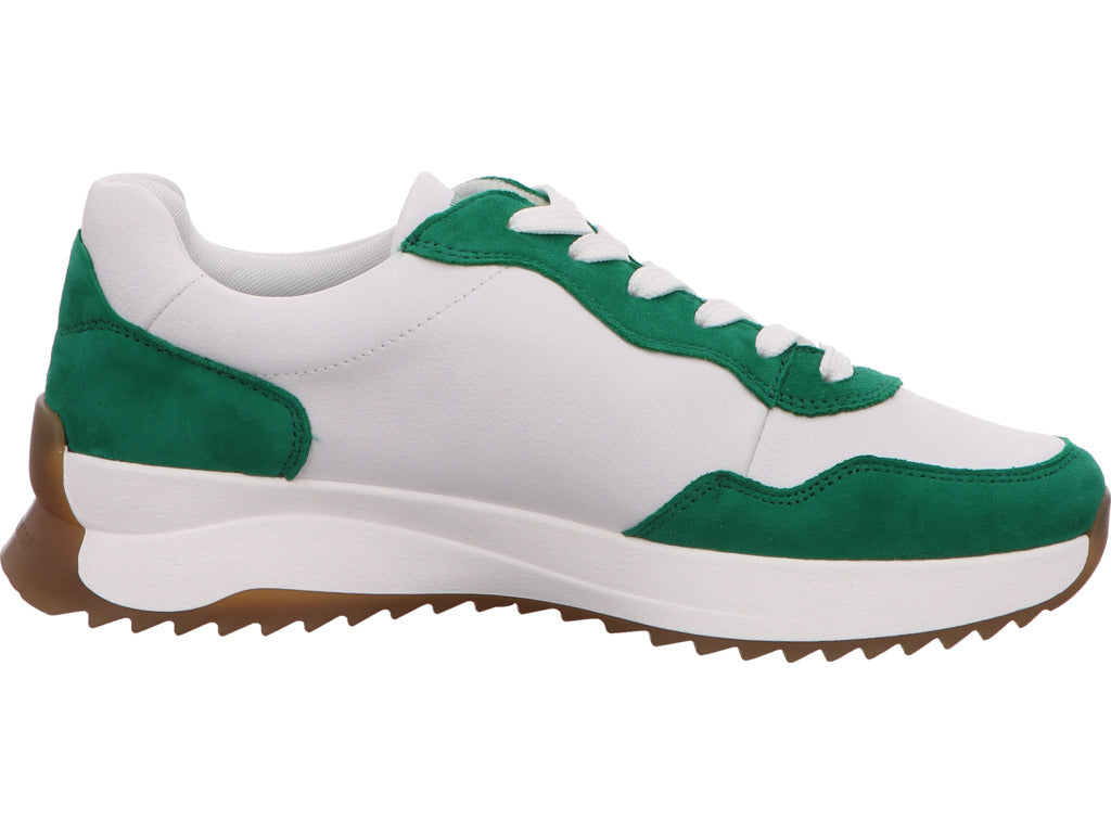 Rieker Damen Sneaker Revolution in grün-bunt-kombiniert