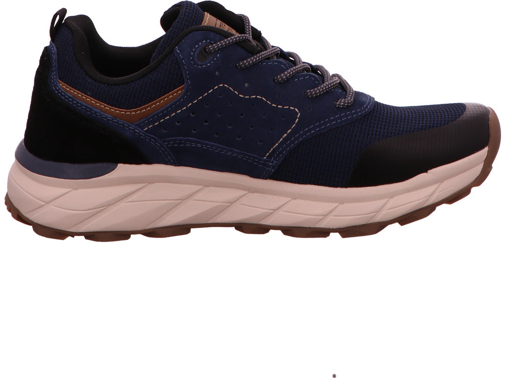 Camel Active Herren Sneaker in blau-bunt-kombiniert