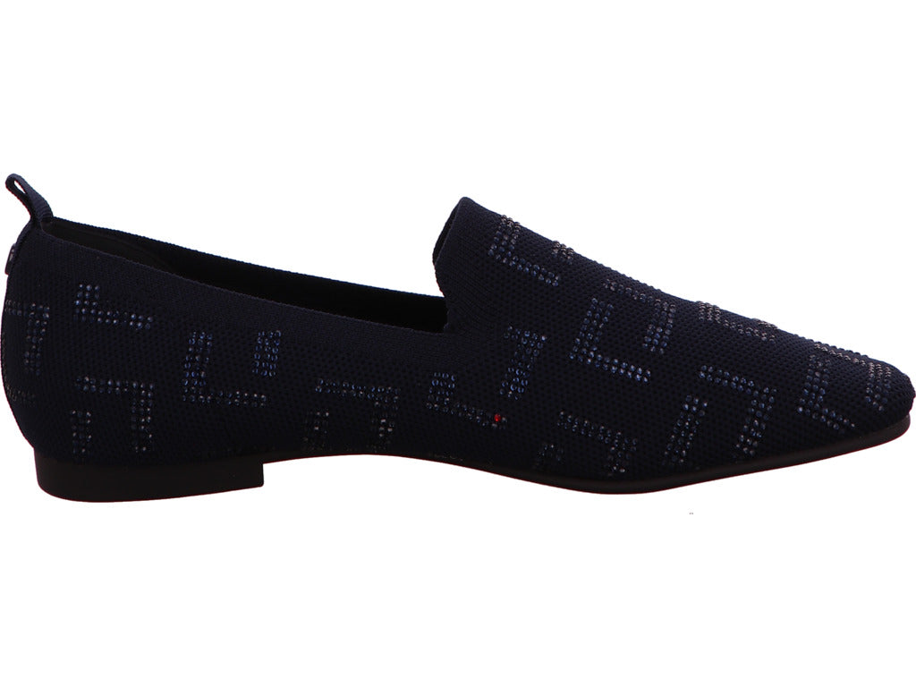 La Strada Damen Slipper in dunkelblau